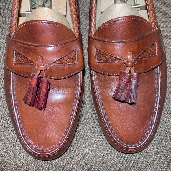 Allen Edmonds Maxfield Tassel Loafer 9.5 EEE main image 9